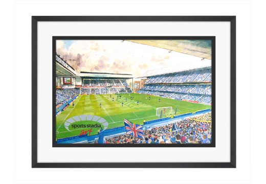 Ibrox Stadium Fine Art Print - Rangers Football Club Ibrox Stadium Fine Art Print - Rangers Football Club